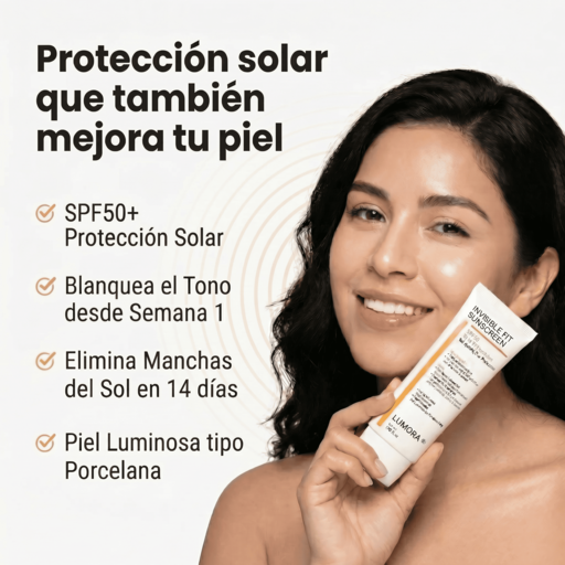 Lumora Bloqueador Glow Coreano SPF50