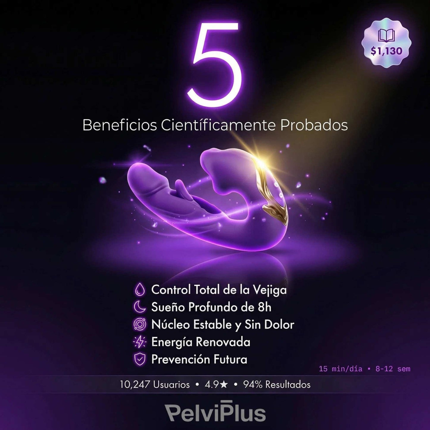 PelviPlus 4 en 1 | Terapia Clinica del Piso Pelvico en Casa
