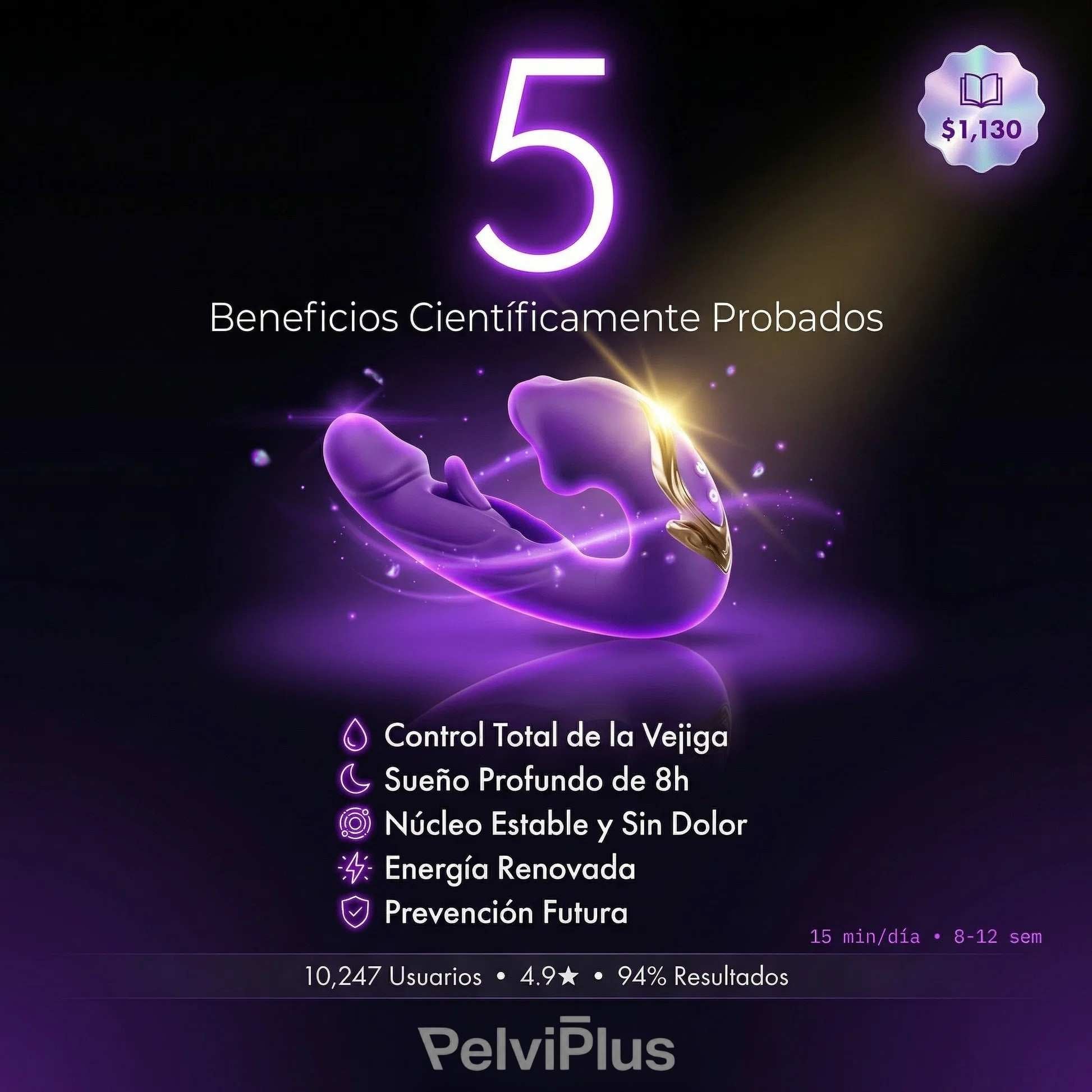 PelviPlus 4 en 1 | Terapia Clinica del Piso Pelvico en Casa