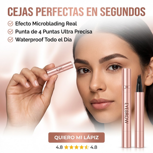 Lápiz de Cejas QIC Microblading — Cejas Perfectas en Segundos