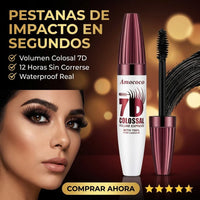 Rímel 7D Colossal Volume Express — Pestañas de Impacto en Segundos