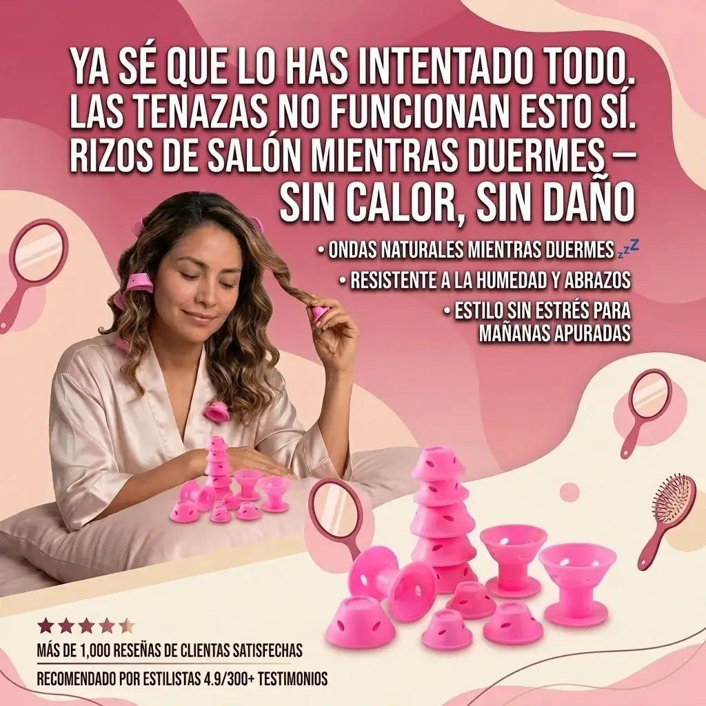 Rizos de Salón Sin Calor